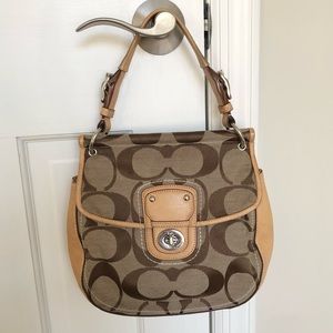 Coach Willis 70th ANNIVERSARY Legacy Signature Logo Bag